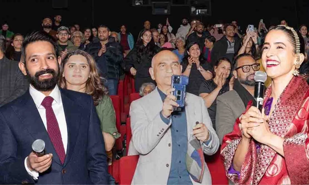 Mrs at Indian Film Festival of Melbourne Sanya Malhotra receives standing ovation for her performance