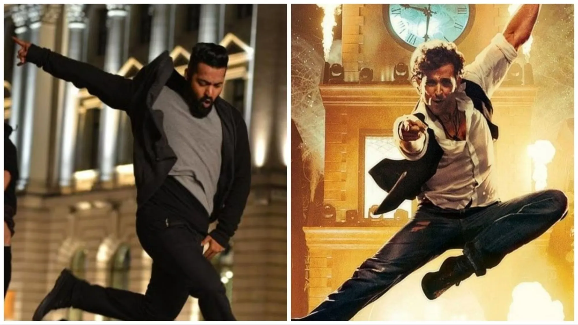 Hrithik Roshan and Jr NTR