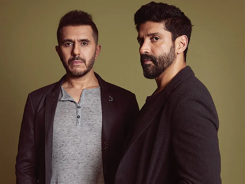 Ritesh Sidhwani and Farhan Akhtar