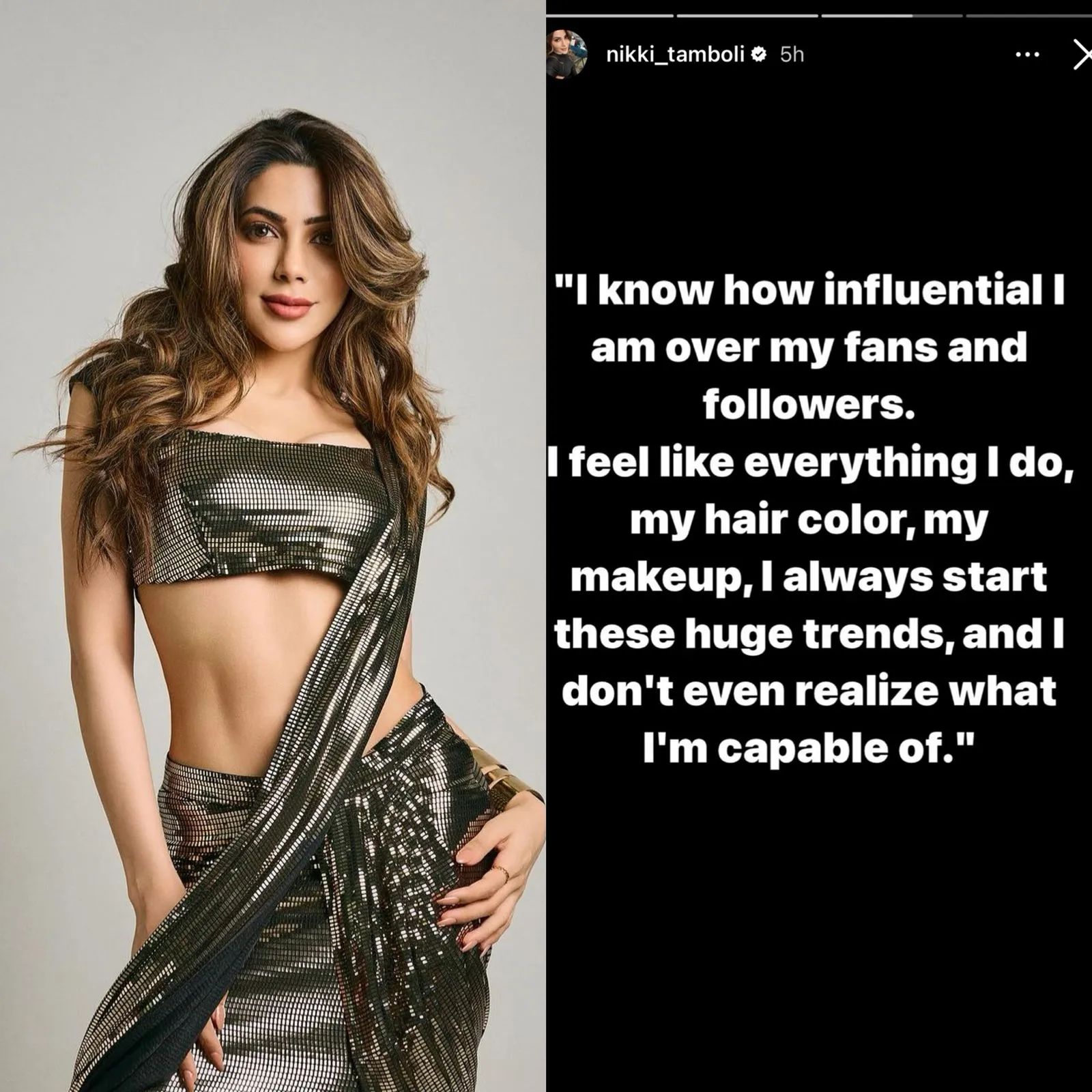 Nikki Tamboli on being a Trendsetter