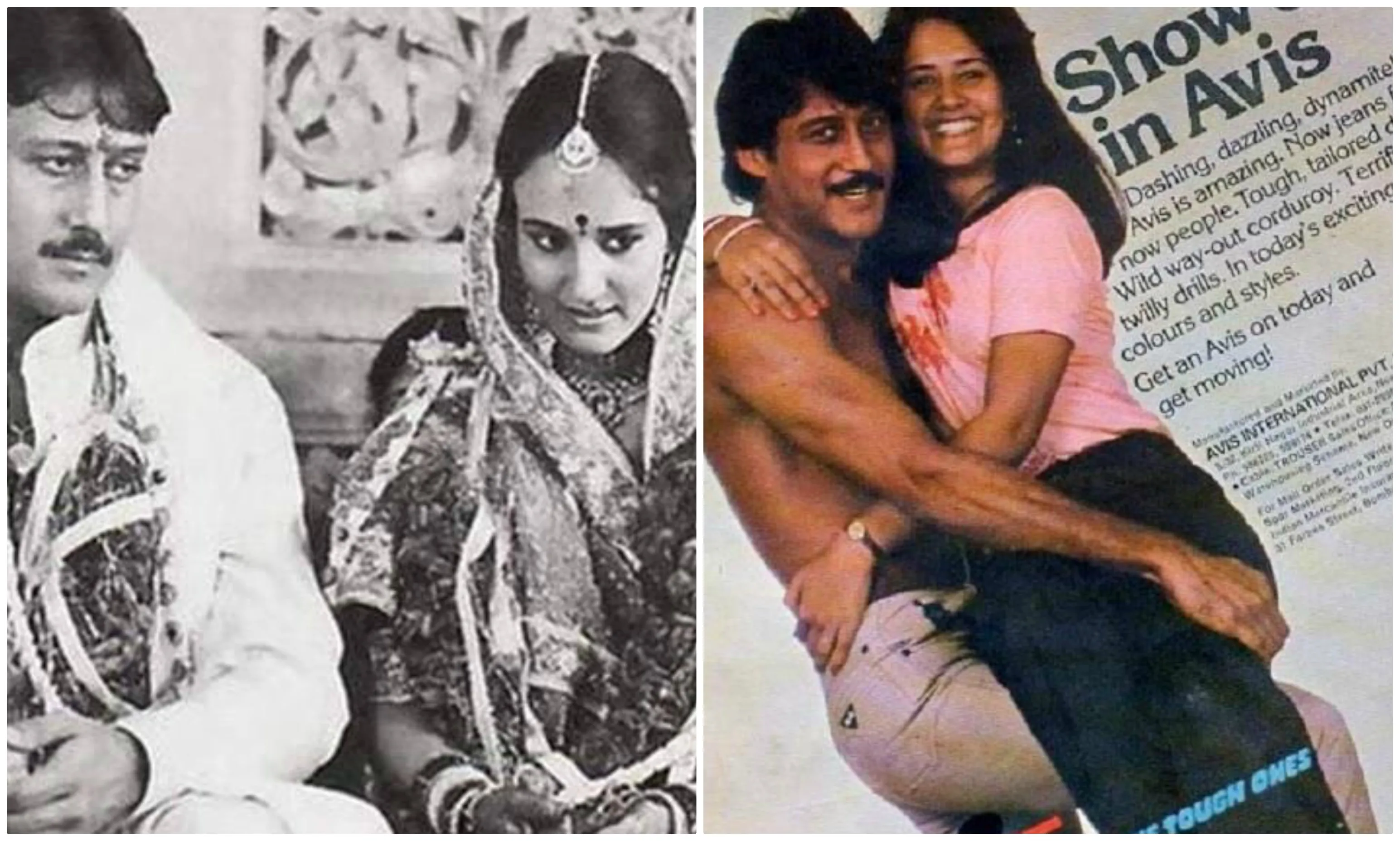 jackie shroff with his wife