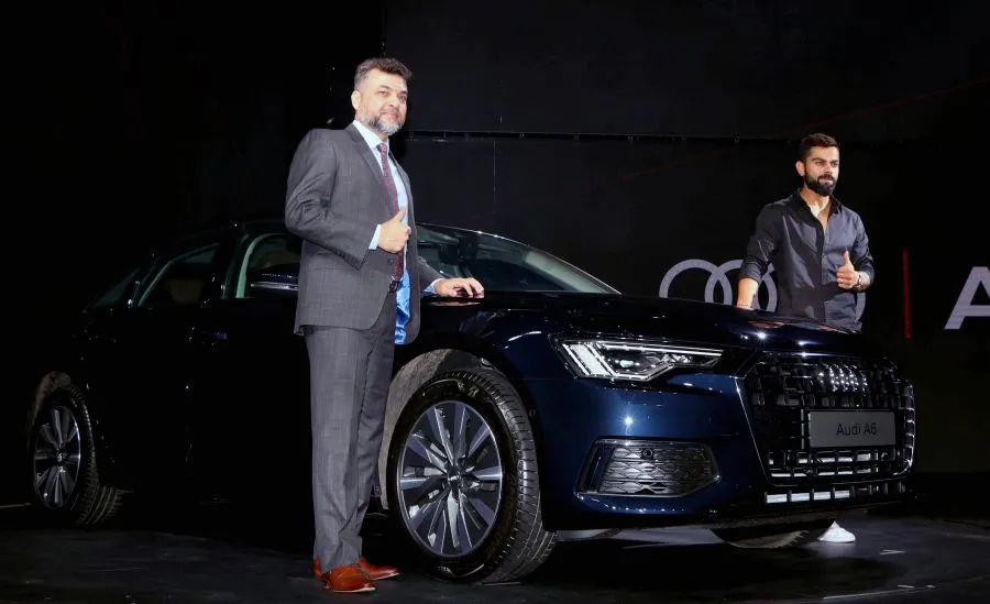 Photos: विराट कोहली ने भारतीय बाजार के लिए लॉन्च की Audi A6