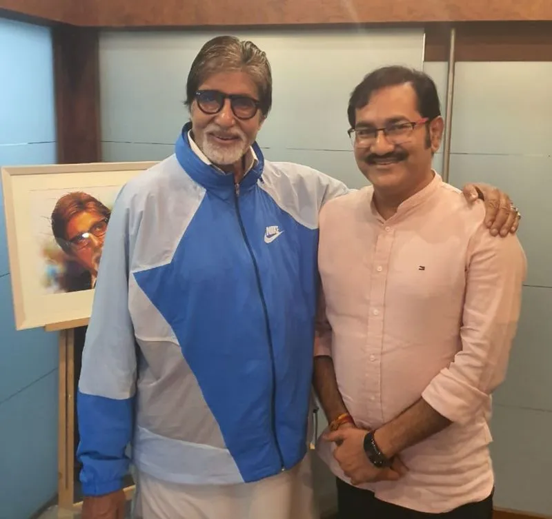 गायक सुदेश भोसले की महानायक अमिताभ बच्चन के साथ खास मुलाकात