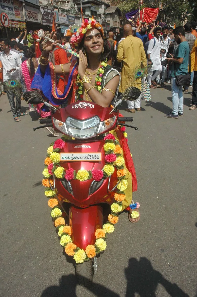 मुंबई में मराठी हिंदुओं ने शानदार अंदाज़ में मनाया गुड़ी पड़वा का त्यौहार