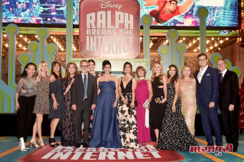 Disney Princesses at the premier of Ralph Breaks the Internet