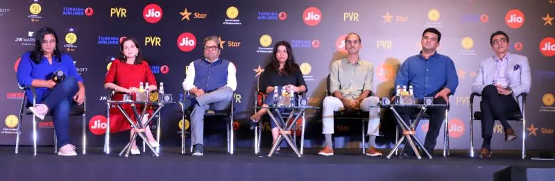 मामी फिल्म फेस्टिवल 2019 की प्रेस कॉन्फ्रेंस में शामिल हुईं बॉलीवुड हस्तियां