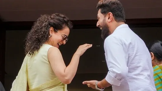 New MP BFFs? Kangana Ranaut and Chirag Paswan's friendly moment at Parliament steps is viral. Watch