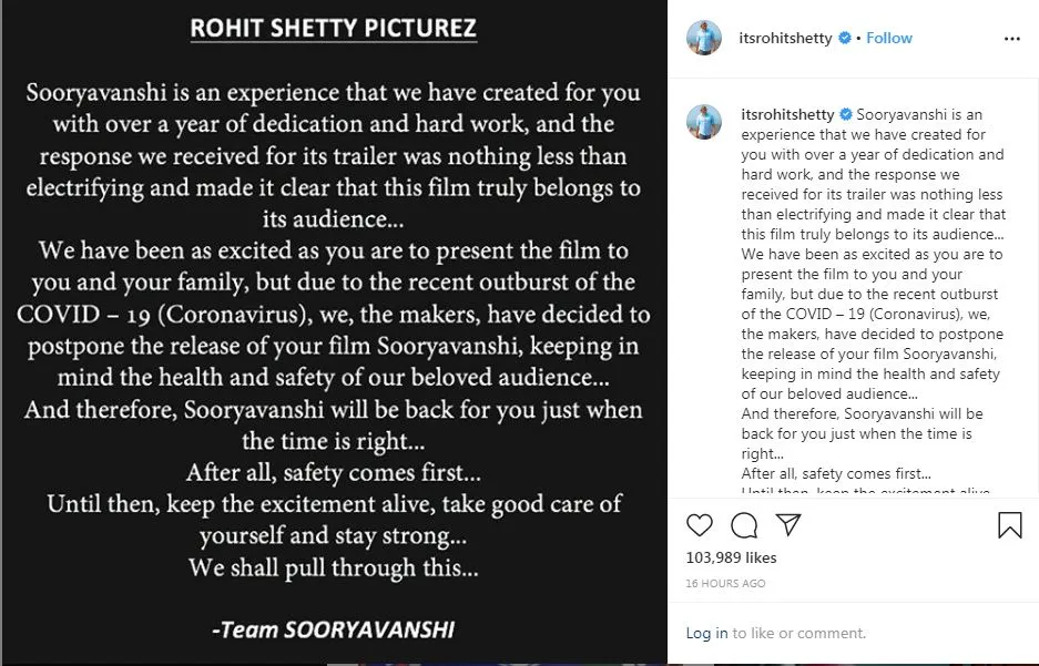 सूर्यवंशी के डायरेक्टर Rohit Shetty ने अपने सोशल मीडिया अकाउंट से Katrina Kaif को किया अनफॉलो