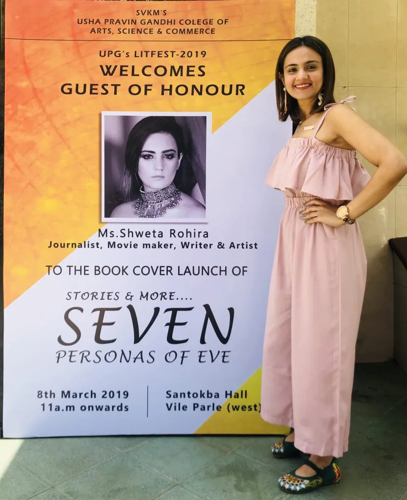 श्वेता रोहिरा ने डॉ. अंजू कपूर और श्री हैरी कुरुप की आगामी पुस्तक 7 पर्सन ऑफ़ ईव मुंबई में लॉन्च किया