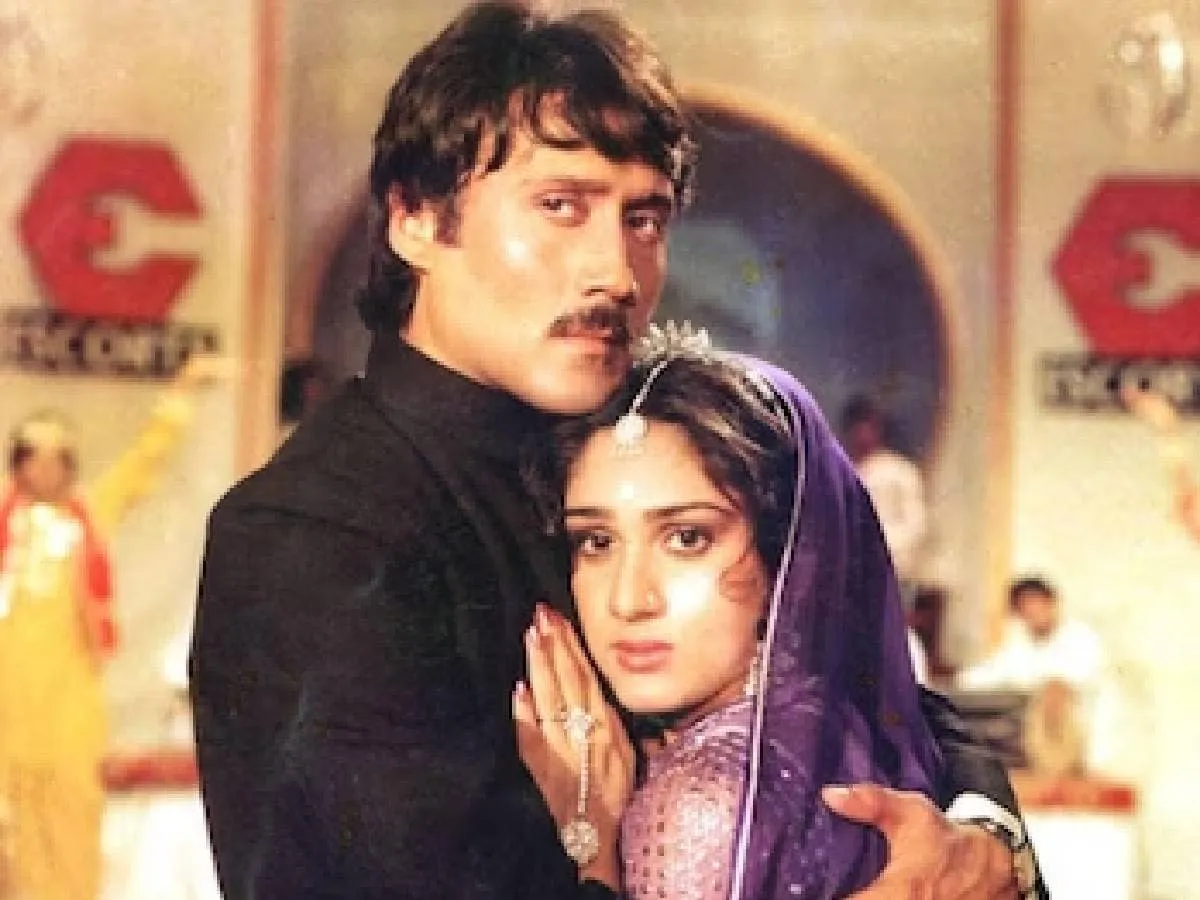 Jackie shroff and meenakshi sheshadri love affairs starred in the 1983  blockbuster movie Hero directors also crazy for actress beauty - को-स्टार  के प्यार में डूब गए थे जैकी श्रॉफ, सेट पर