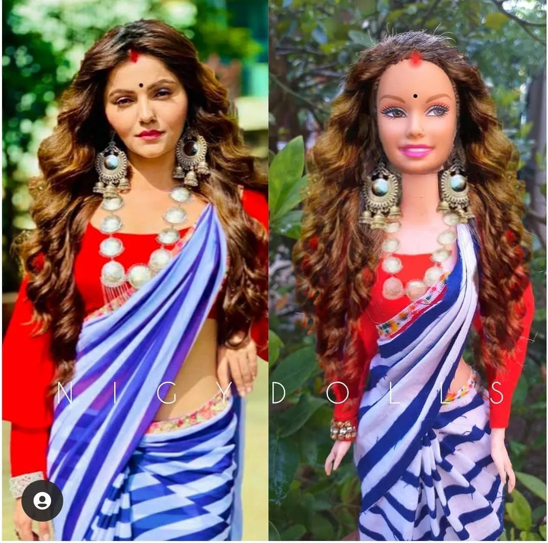 रुबीना दिलैक से मिलती जुलती गुड़िया हुई सोशल मीडिया पर वायरल