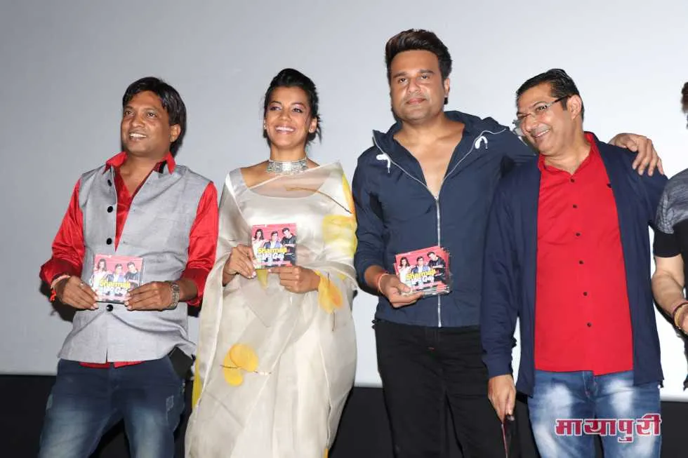 कृष्ण अभिषेक और मुग्धा गोडसे ने मुंबई में लॉन्च किया अपनी कॉमेडी हिंदी फिल्म ‘शर्माजी की लग गई’ का म्यूजिक