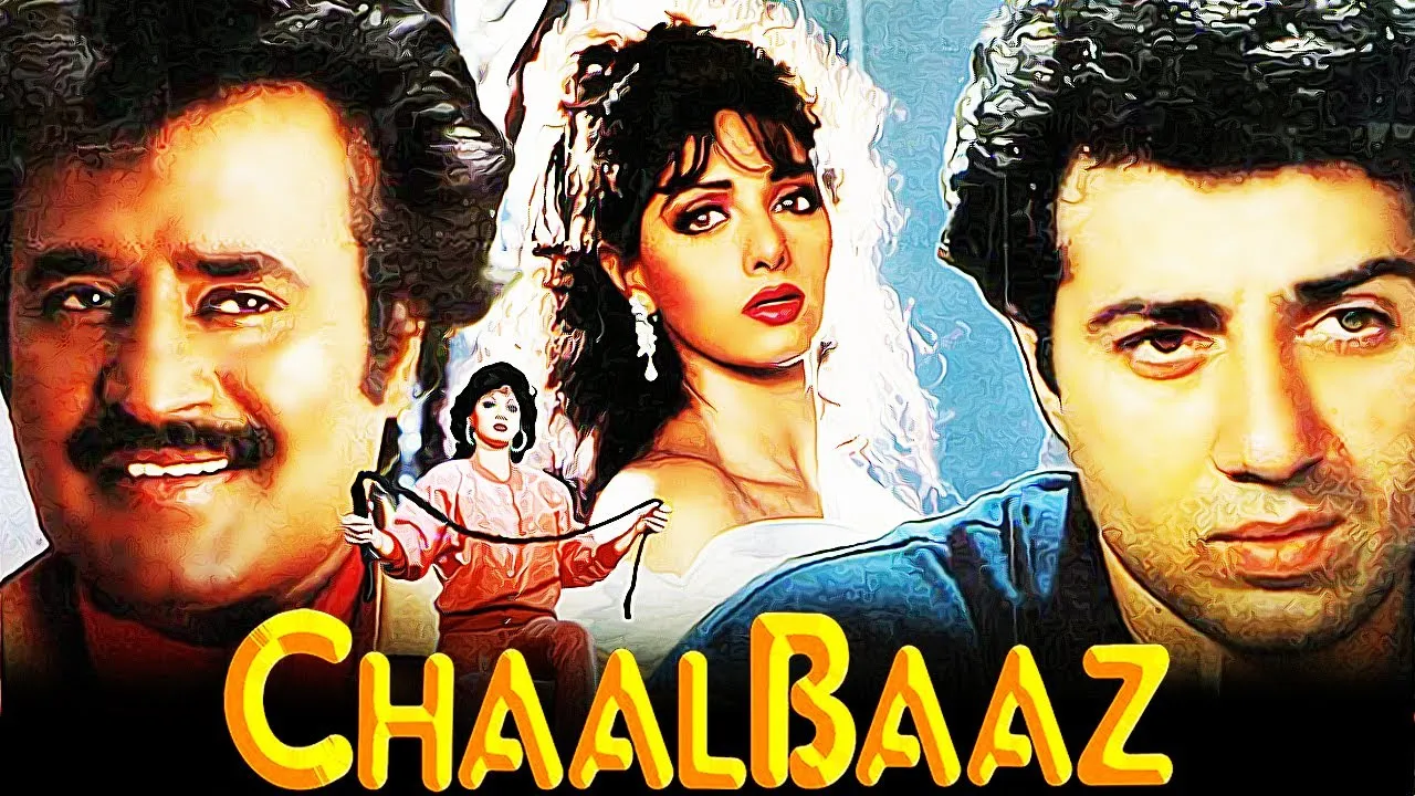 Chaalbaaz 1989 Full Movie HD | Sridevi, Rajinikanth, Sunny Deol, Anupam  Kher | Facts & Review - YouTube