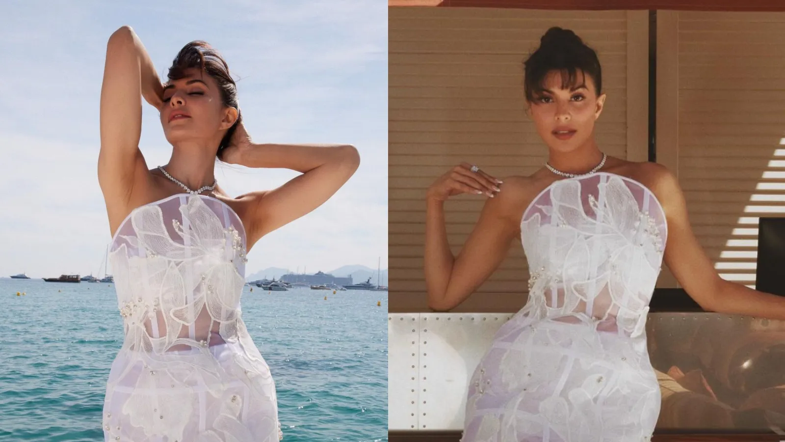 Jacqueline Fernandez shares her second look at Cannes in a series of new photographs (Photos: Instagram/jacquelinefernandez)