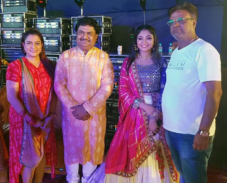 टिकटॉक स्टार भाविन भानुशाली ,समीक्षा सूद ,एकता जैन ने गोसेलेब नवरात्री में शिरकत की