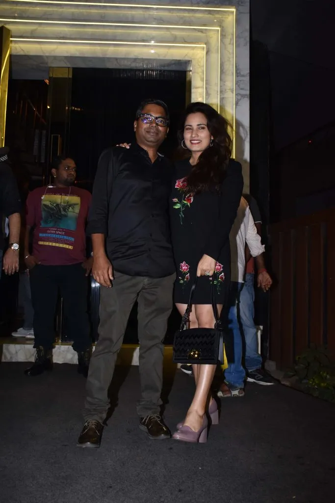 Raj Kumar Gupta with wife - Myra Karn