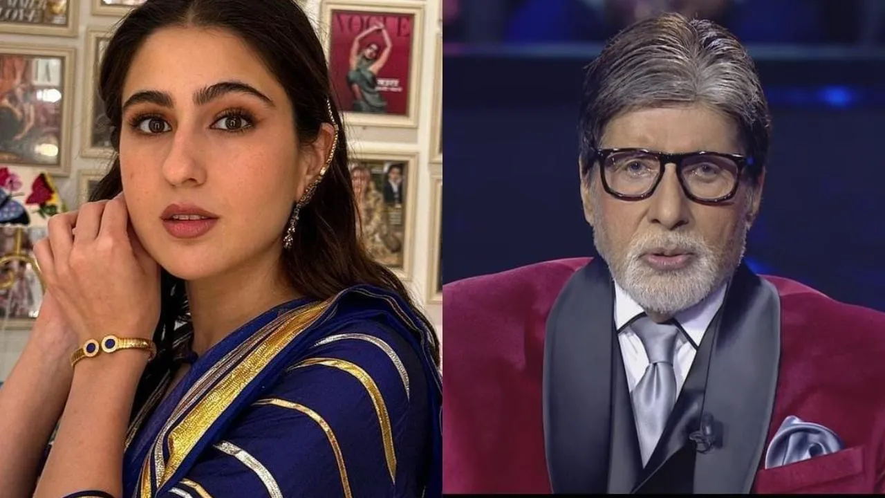 Kaun Banega Crorepati 15: Sara Ali Khan plays her popular 'Knock-Knock'  game with Amitabh Bachchan