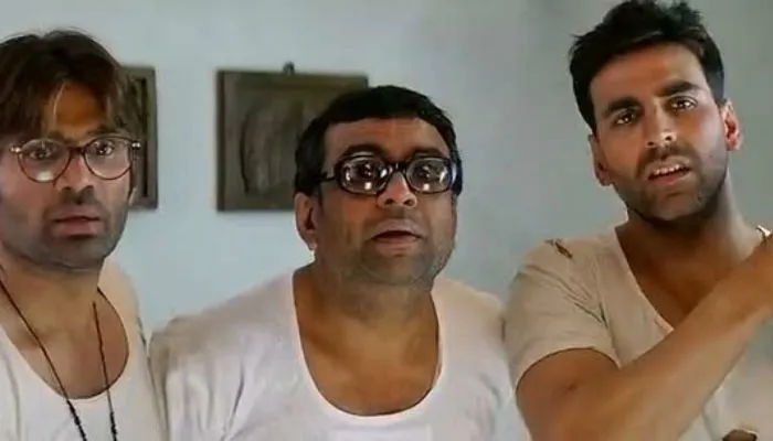 A scene from Hera Pheri