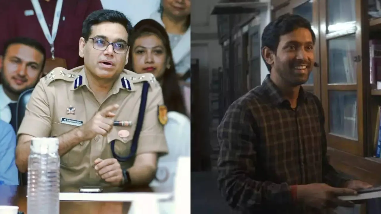 This 12th Fail Man Became An IPS Officer In Real Life. His True Story  Adapted Into A Hindi Movie Vikrant Massey Vidhu Vinod Chopra | Hindi News,  Times Now