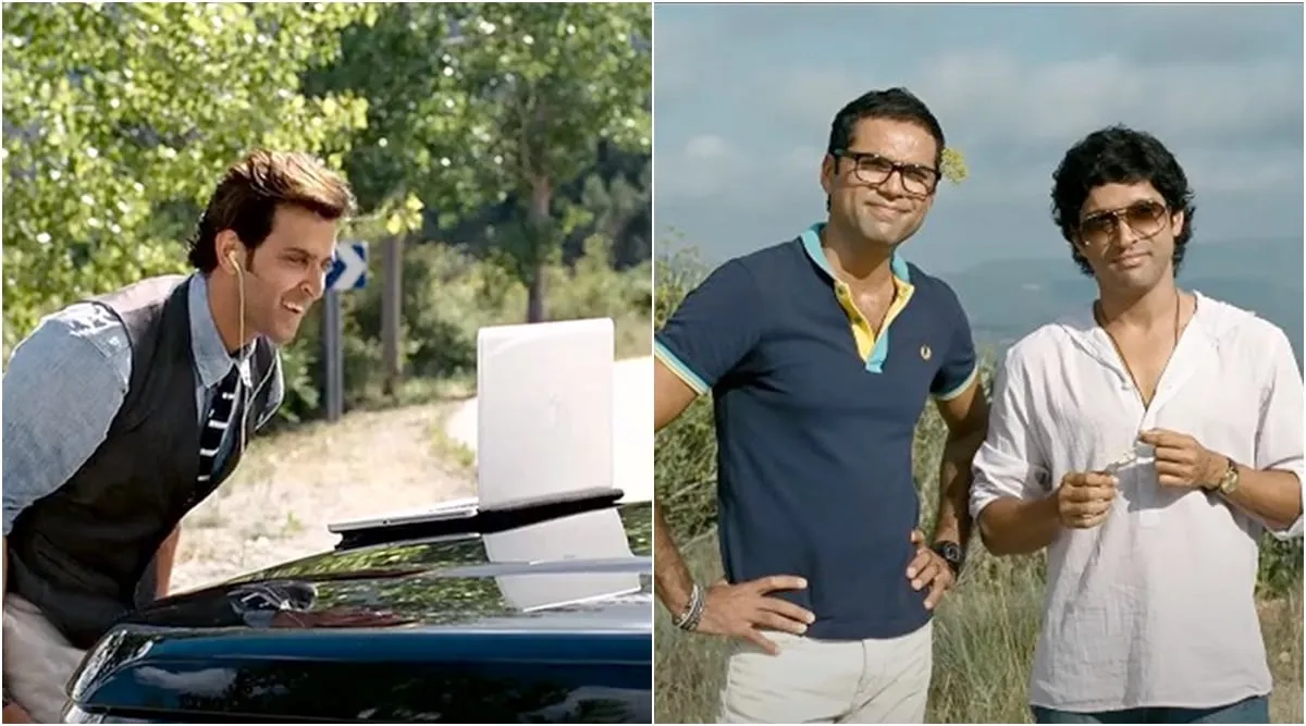 Hrithik Roshan , Abhay Deol and Farhan Akhtar