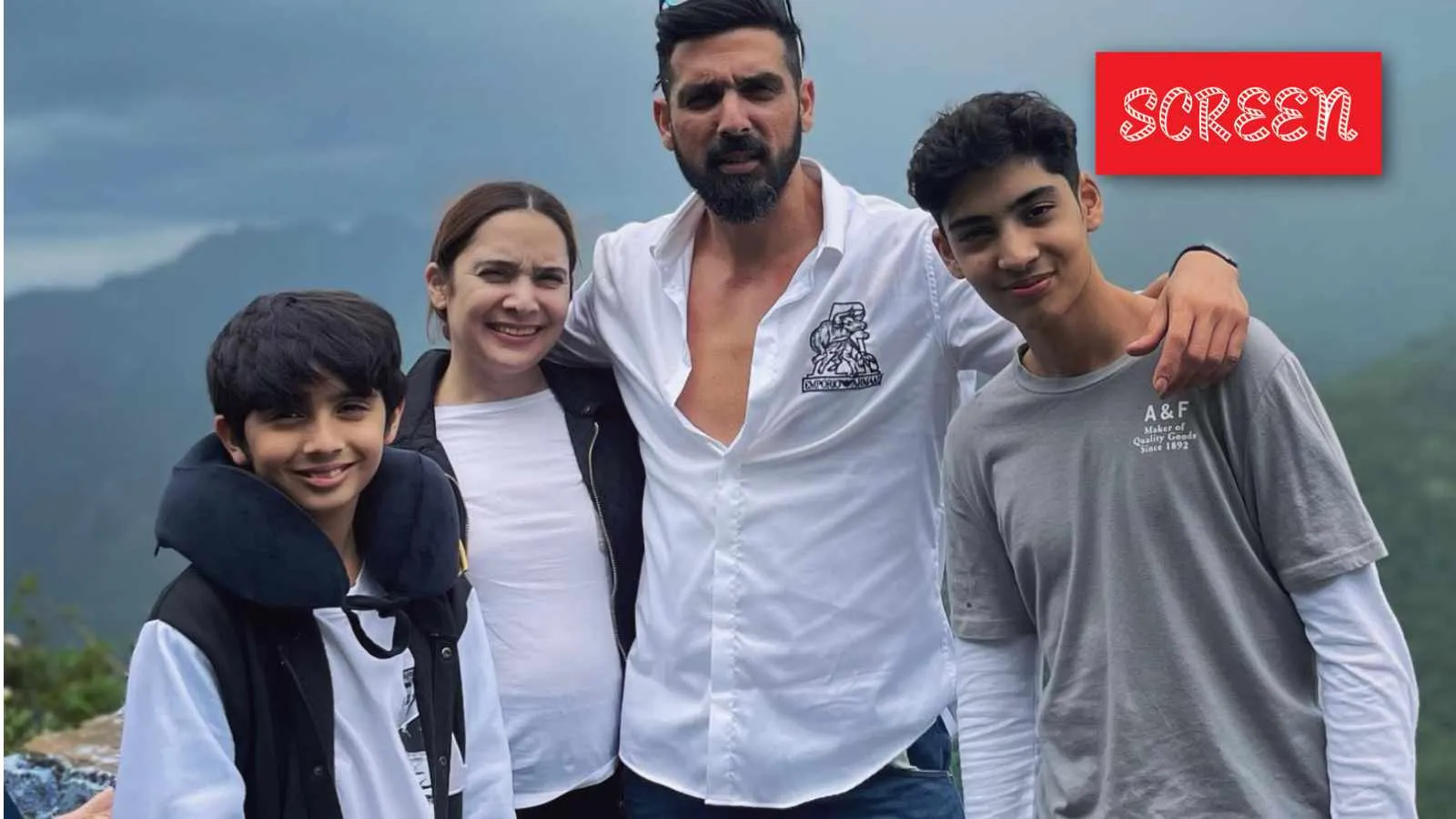Zayed Khan recalls son Zidaan's near-death experience in London: 'We were  in agony' | Bollywood News - The Indian Express