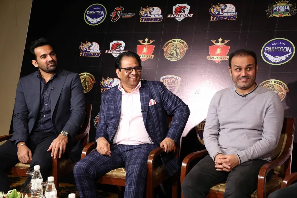 Zaheer Khan , Shaji Ul Mulk & Virendra Sehwag