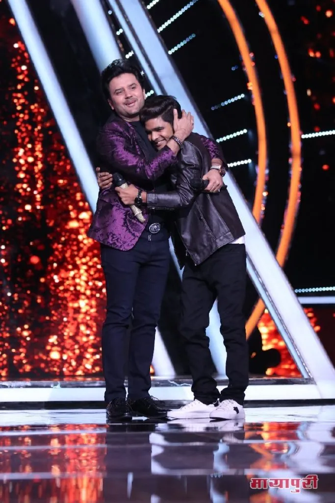 Javed Ali with Salman Ali on Indian Idol 10