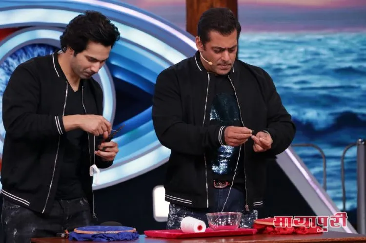 Varun Dhawan and Salman Khan 