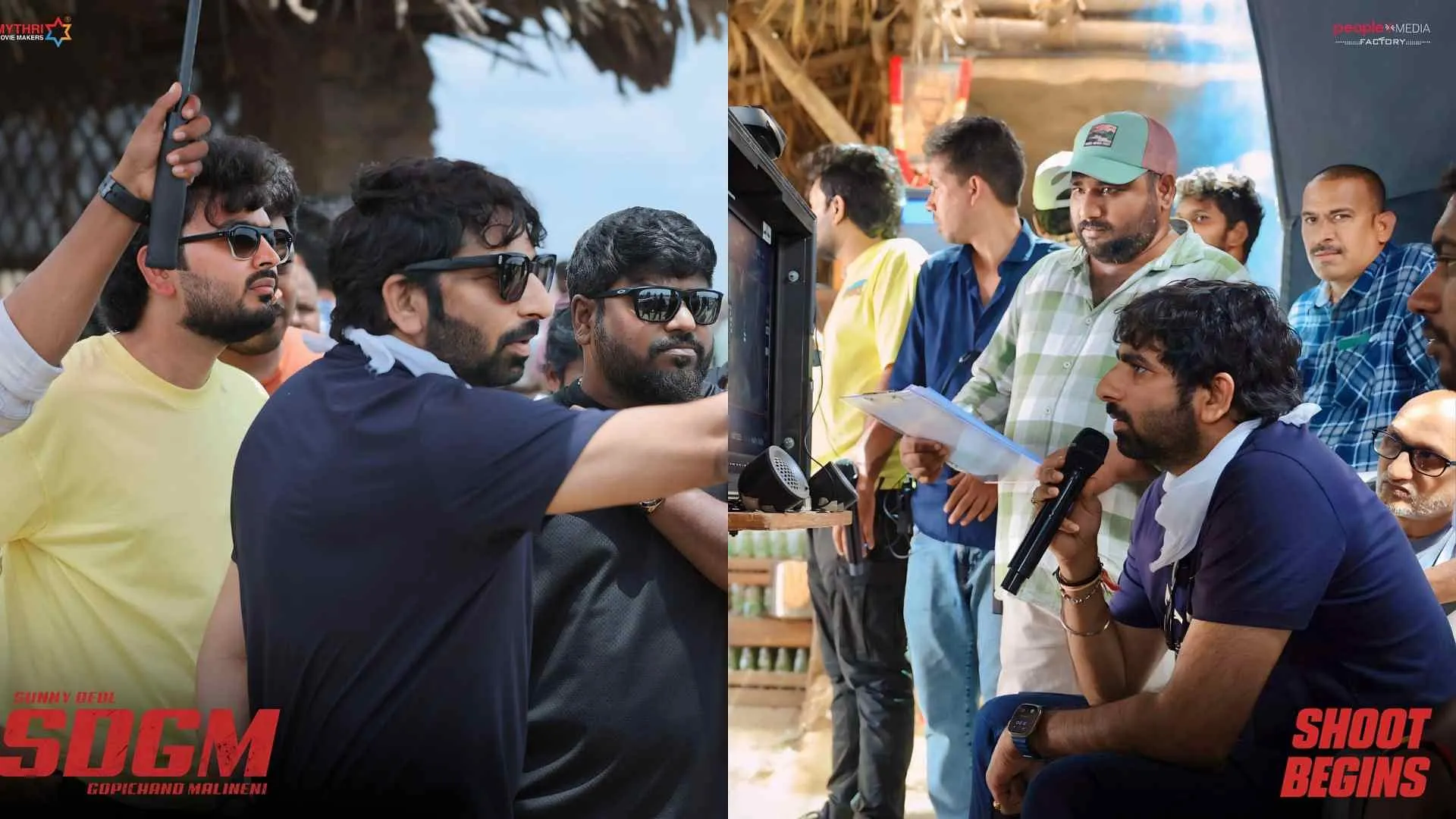 Sunny Deol First South Film Sdgm Shooting Start Directed By Gopichand  Malineni Mythri Movie Makers See Glimpse - Amar Ujala Hindi News Live - Sdgm:सनी  देओल की पहली साउथ फिल्म 'एसडीजीएम' की