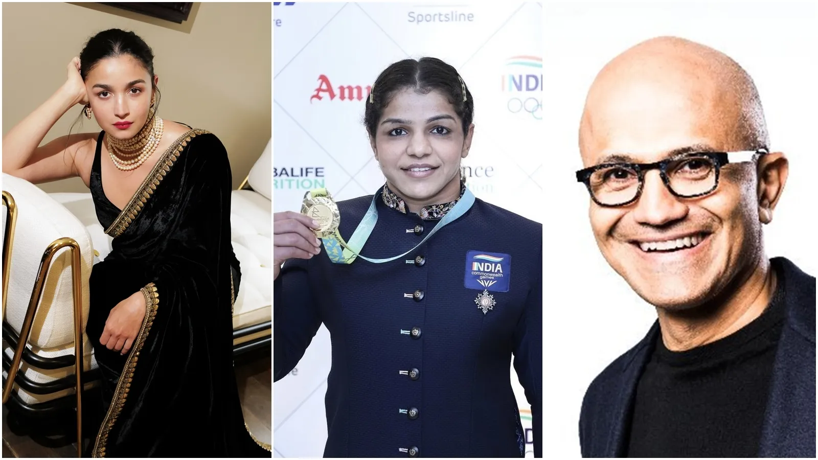 आलिया भट्ट, साक्षी मलिक, सत्या नडेला टाइम की '100 सबसे प्रभावशाली लोगों' की  सूची में