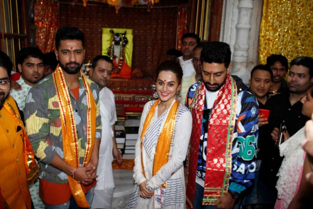 Vicky Kaushal, Taapsee, Abhishek Bachchan