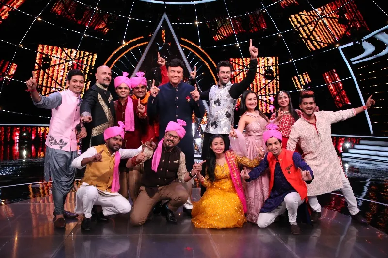 The Indian Idol team giving full Shaadi Vibes