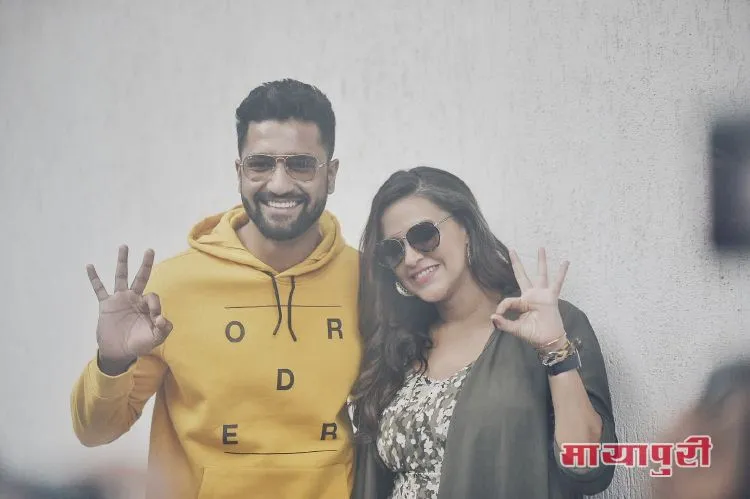 Vicky Kaushal & Neha Dhupia 