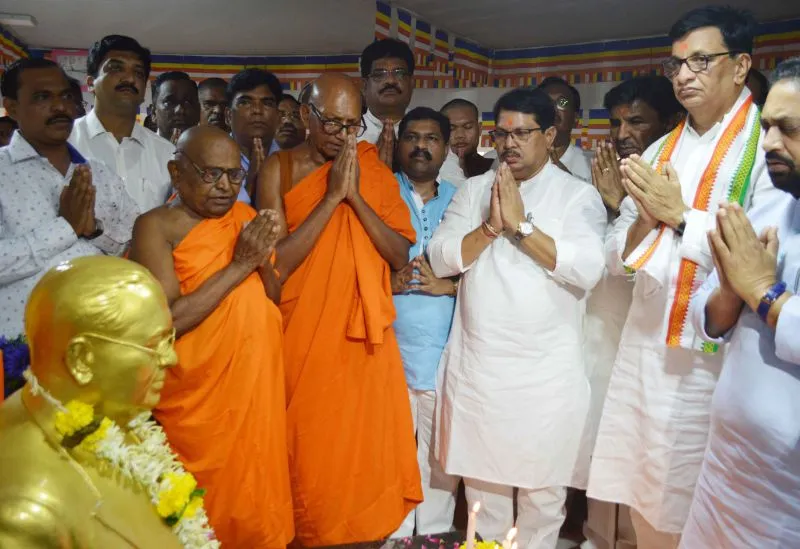 चैत्यभूमि शिवाजी पार्क में MPCC के अध्यक्ष बालासाहेब थोरात की नई नियुक्ति