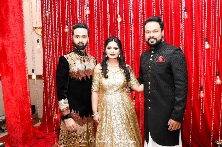 Tajinder Tiwana with his brother Inder & Serena Tiwana