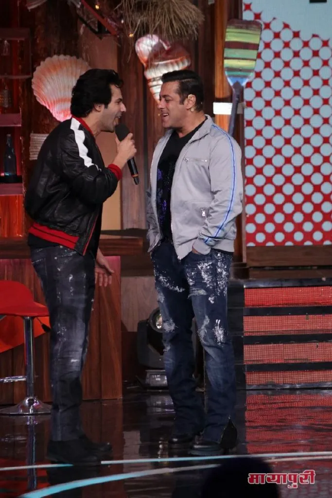 Varun Dhawan and Salman Khan 