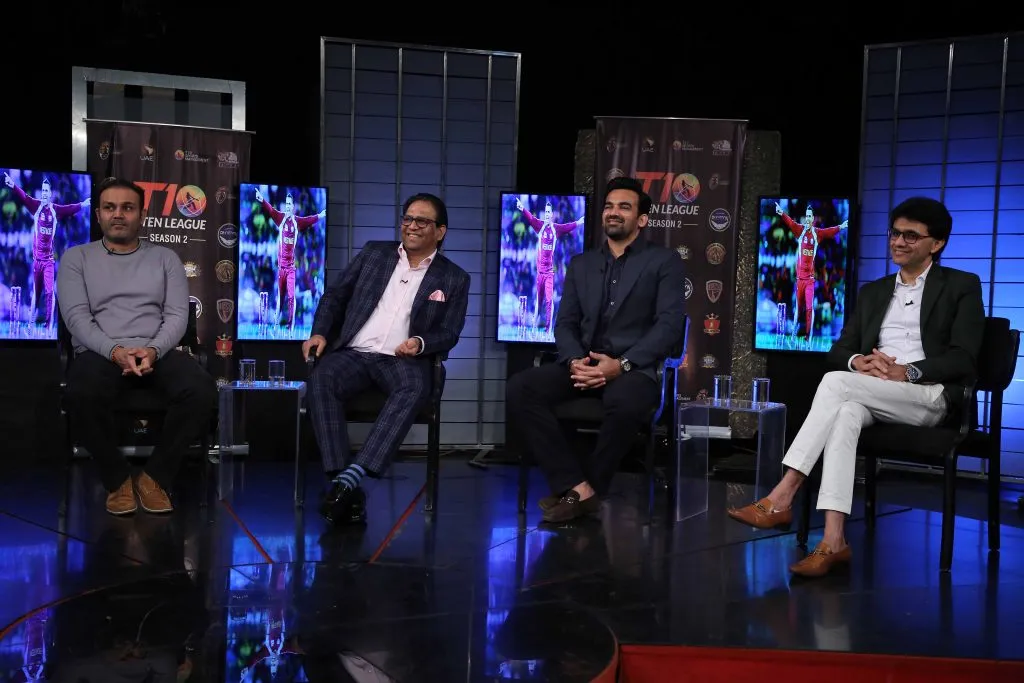 Virendra Sehwag, Shaji Ul Mulk, Zaheer Khan & Anis Sajan