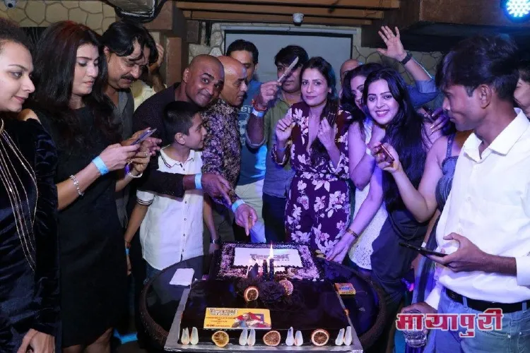 Cast of Tenali Rama celebration 300 episodes success party