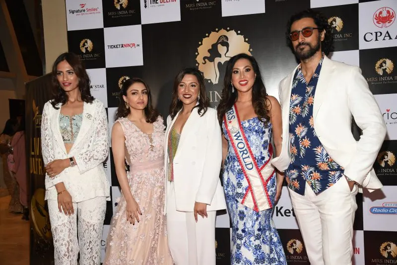 मुंबई में आयोजित हुआ मिसेज इंडिया वर्ल्ड 2019-20 शामिल हुई कईं हस्तियाँ
