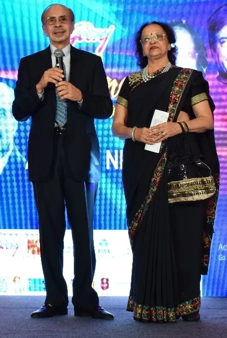 Adi Godrej and Kalpana Munshi