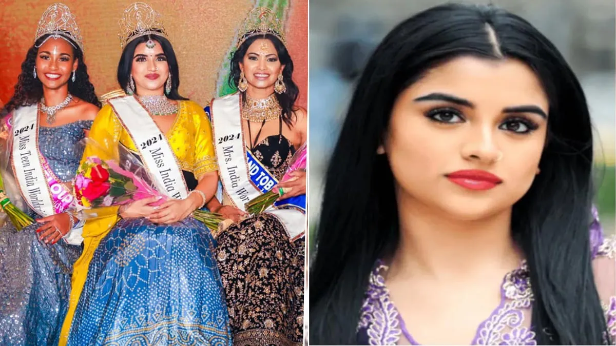 Dhruvi Patel from US declared Miss India Worldwide 2024