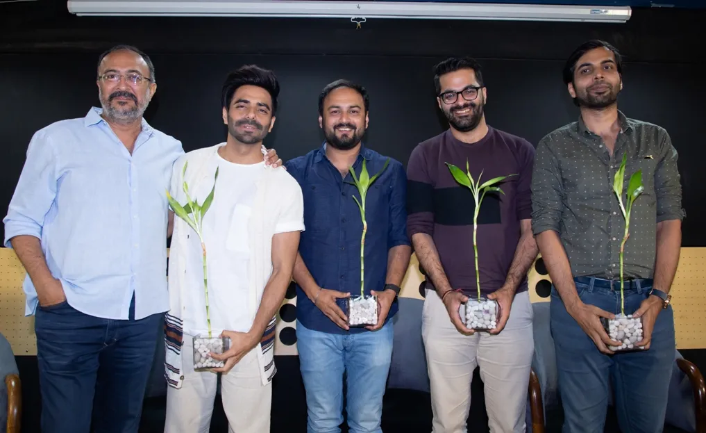 Anjum Rajabali, Aparshakti Khurana, Amar Kaushik, Dinesh Vijan, Abhishek Banerjee