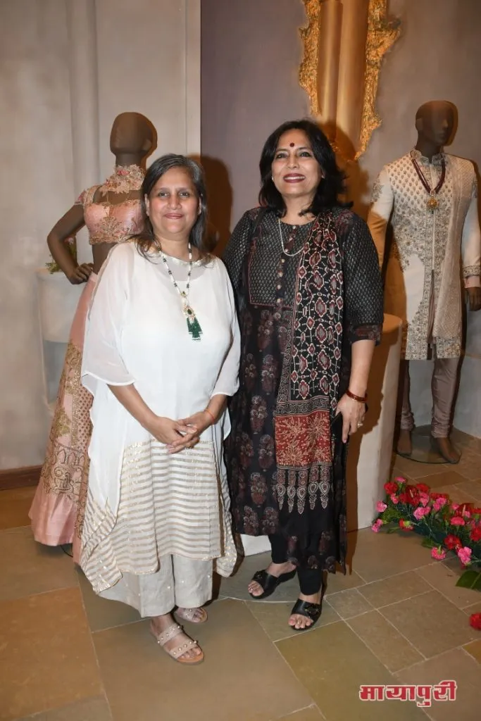 Sulakshana Monga with Abha Singh 