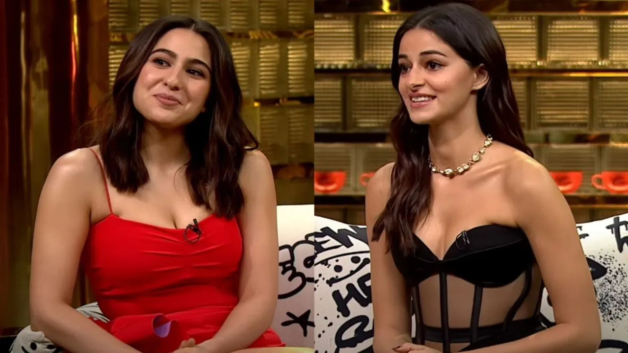 KWK 8: Ananya Panday unveils Sara Ali Khan's crazy side; reveals Simmba  actress took her out at 3 AM | PINKVILLA