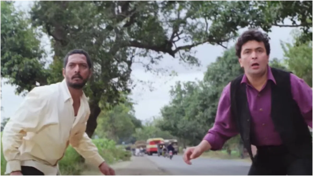 Nana Patekar on working with Rishi Kapoor for Hum Dono Would abuse a lot -  India Today