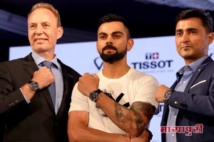 Olivier Cosandier, Virat Kohli, Puneet Mathur