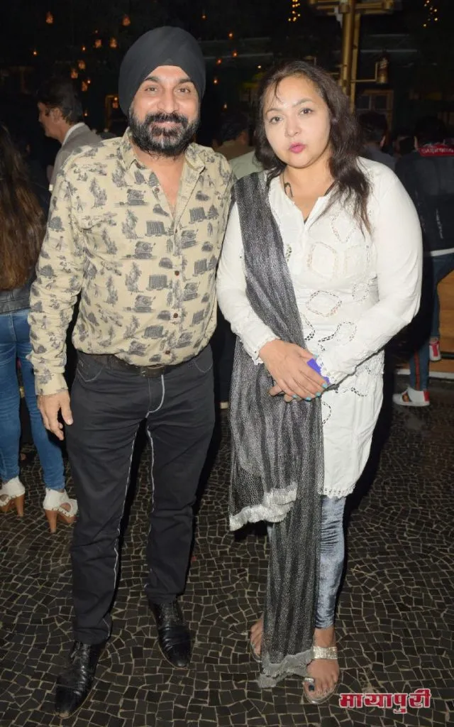 Raj Suri with Sahila Chadha