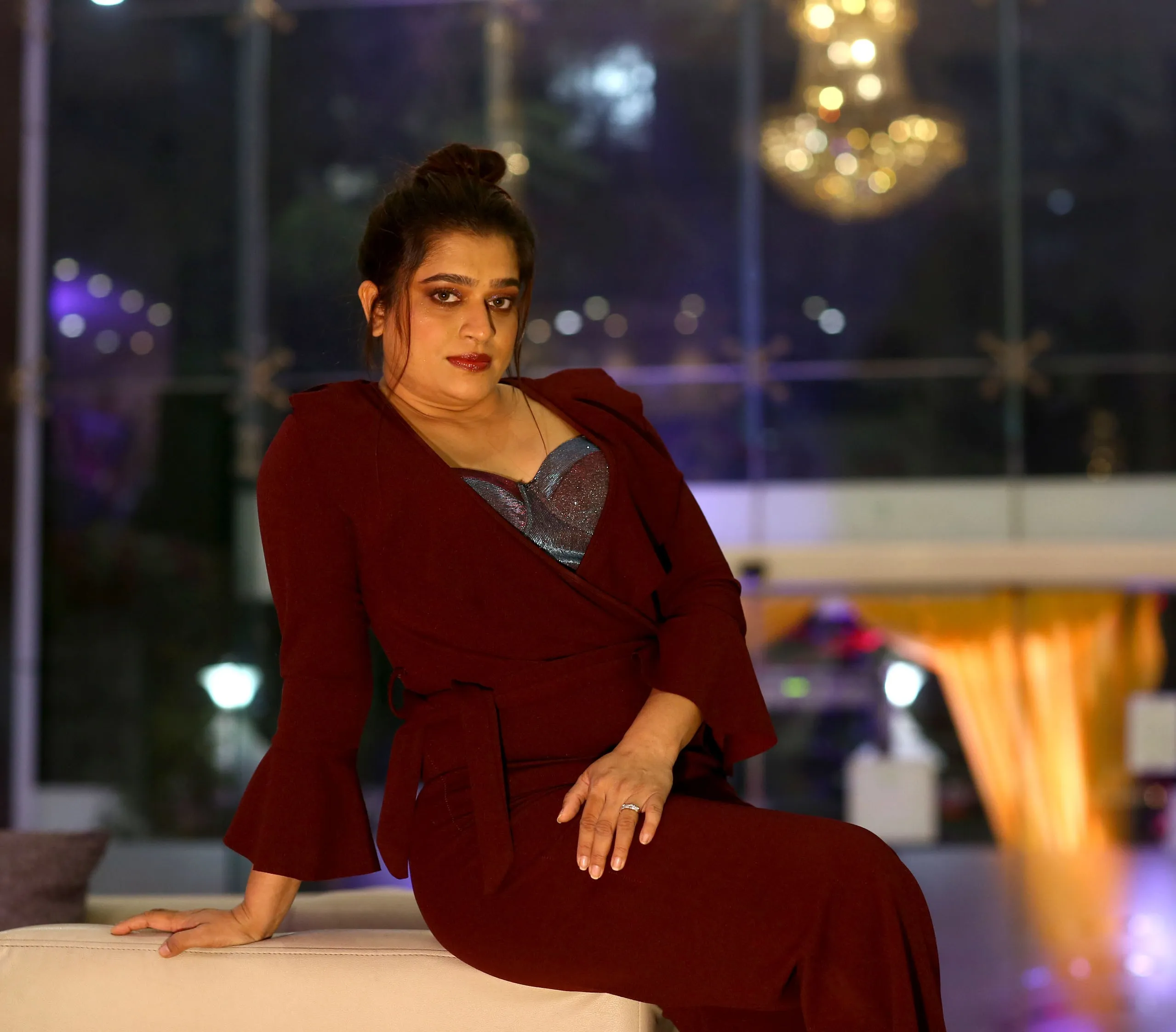 एकता जैन ने&nbsp; मोनोक्रोम और गोथिक लुक में&nbsp;हॉट फोटोशूट करवाया&nbsp;