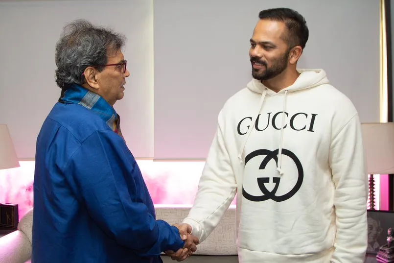 व्हिस्टलिंग वुड्स इंटरनेशनल के 5वें वेद सत्र में शामिल हुए रोहित शेट्टी