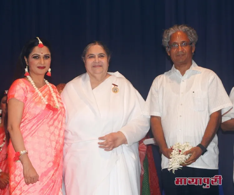 Gracy Singh, Sister Yogini and Dr.Rajan Sankaran
